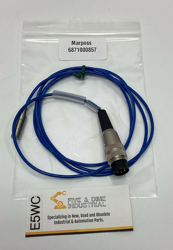 Marposs 6871000857 Thermal Probe Sensor 8mm x 32mm 1.3 Meters