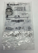 Allen Bradley 800FM-F1 White Push Button Type 4, 13-2