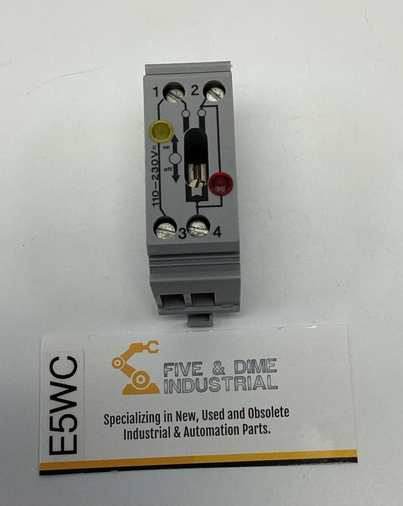 Phoenix Contact 3121012 /GTF76 Disconnect Terminal 110-230V DIN Mount