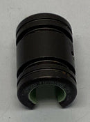 Thomson FNYBU08LOPN 1/2'' Shaft Open Round Rail Bushing 1.25'' Length-3