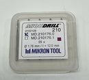Mikron Tool MD.210176.0 Miqudrill Micro Drill Bits 1.76mm, 12.0mm Lot of 5-2