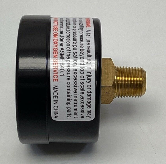 Master Pneumatic R57M-2V Pressure Regulator 0-50 PSI 1/4''NPT