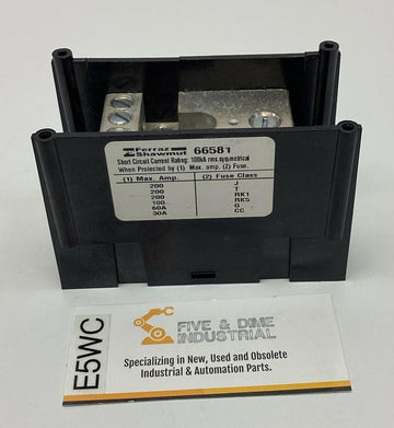 Ferraz Shawmut 66581 Power Distribution Block 1-Pole 66091