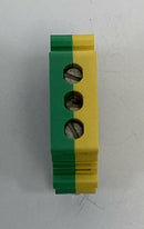 Phoenix Contact 0443023 Ground Terminal Block, DIN Mount, 4-22 AWG-5