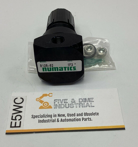 Numatics R12R-02 Regulator 1/4''NPT 125 PSI Max
