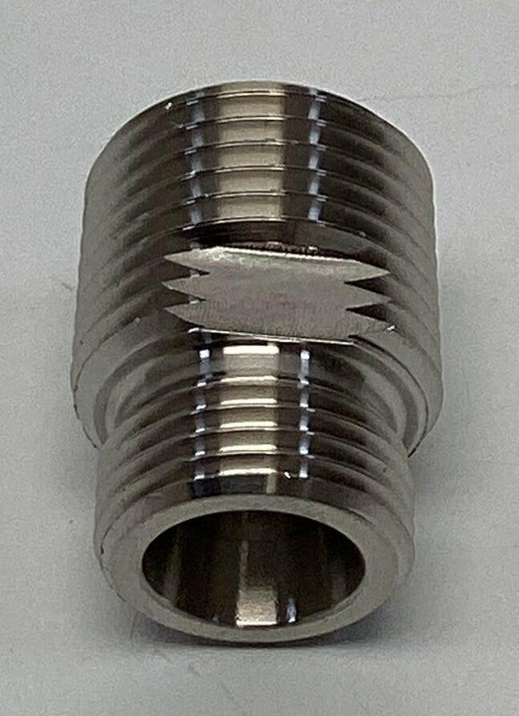 IFM Efector E40107 Adapter SI/1 1/2 NPT Stainless Steel