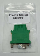 Phoenix Contact 0443023 Ground Terminal Block, DIN Mount, 4-22 AWG-2