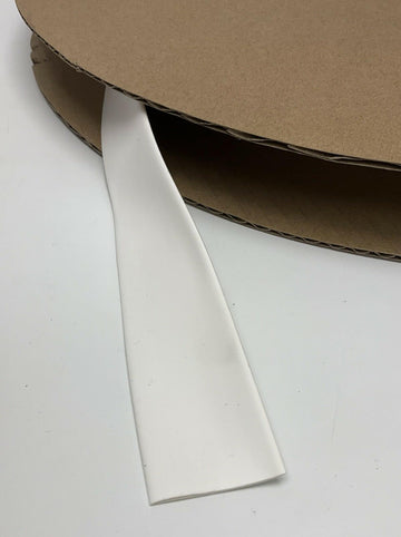NTE Electronics 47-109100-W 3/4" White Thin Wall 2:1 Heat Shrink Roll 100' - 0