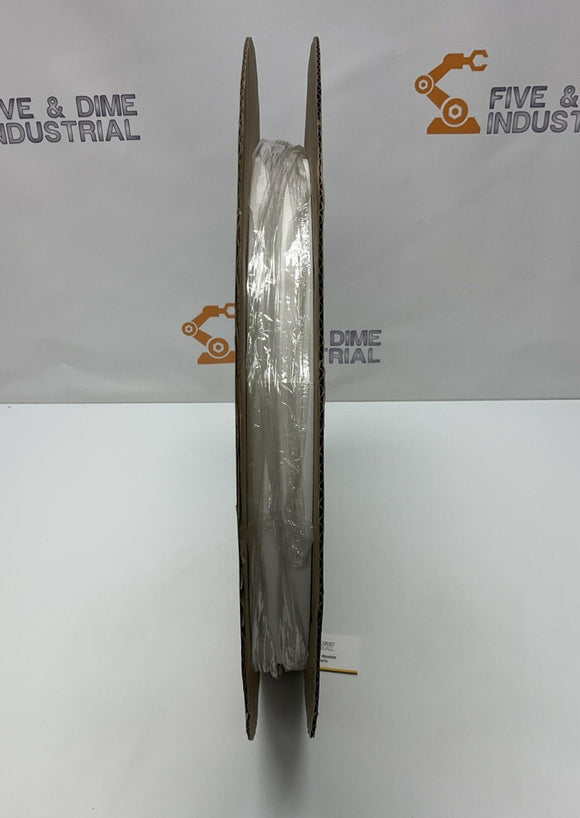 NTE Electronics 47-109100-W 3/4" White Thin Wall 2:1 Heat Shrink Roll 100'