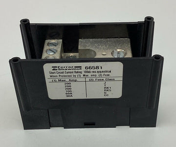 Ferraz Shawmut 66581 Power Distribution Block 1-Pole 66091 - 0