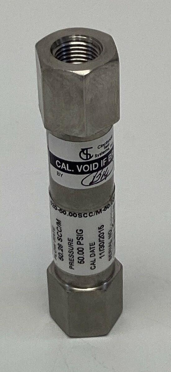 CTS 520.50.00SCC/M-50.00PSIG-1 Leak Standard 1/8'' NPT 50.28 SCC/M