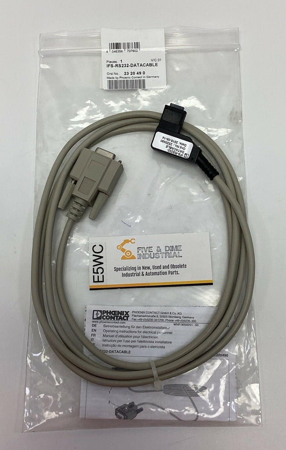 Phoenix Contact 2320490 IFS-RS232 Data Cable
