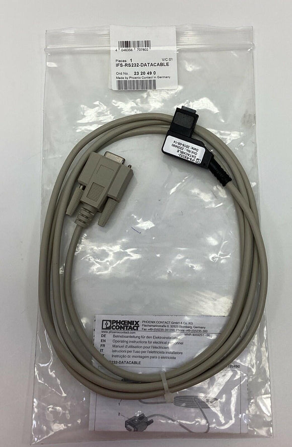 Phoenix Contact 2320490 IFS-RS232 Data Cable