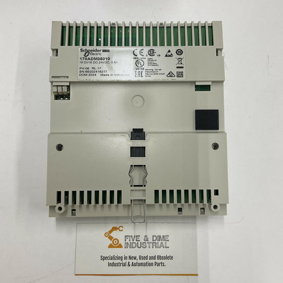 Schneider Electric 170ADM35010 Discrete I/O Module Modicon 16 PT I/O Base 24VDC