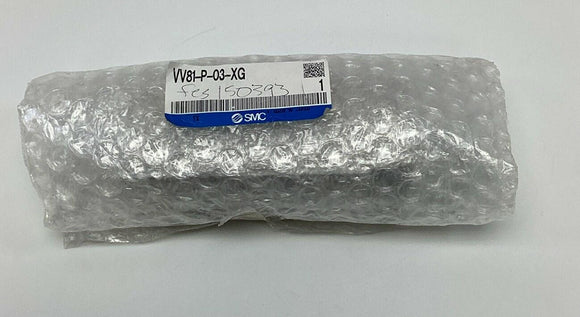 SMC VV81-P-03-XG Sup Spacer Pneumatic Valve