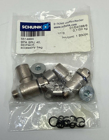 Schunk 551494 Flow Control Valve 2-Pack BPA-SRU40 - 0