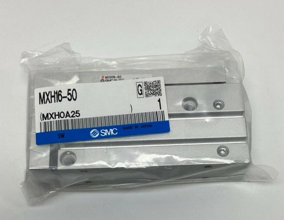 SMC MXH16-50 Compact Slide Table 16mm Bore x 50mm Stroke