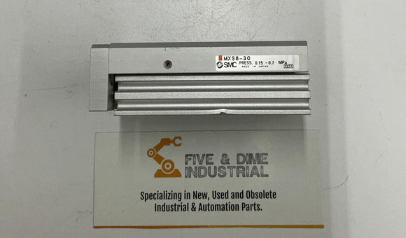 SMC MXS8-30 Dual Rod Slide Cylinder