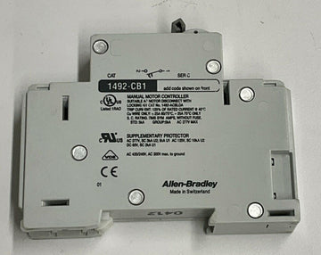 Allen Bradley 1492-CB1-6020 Ser C 2 Amp Circuit Breaker - 0