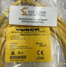 Turck RKC 4.4T-3-RSC 4.4T/S90 Eurofast Cordset Cable 4-Pin U5193-1-7