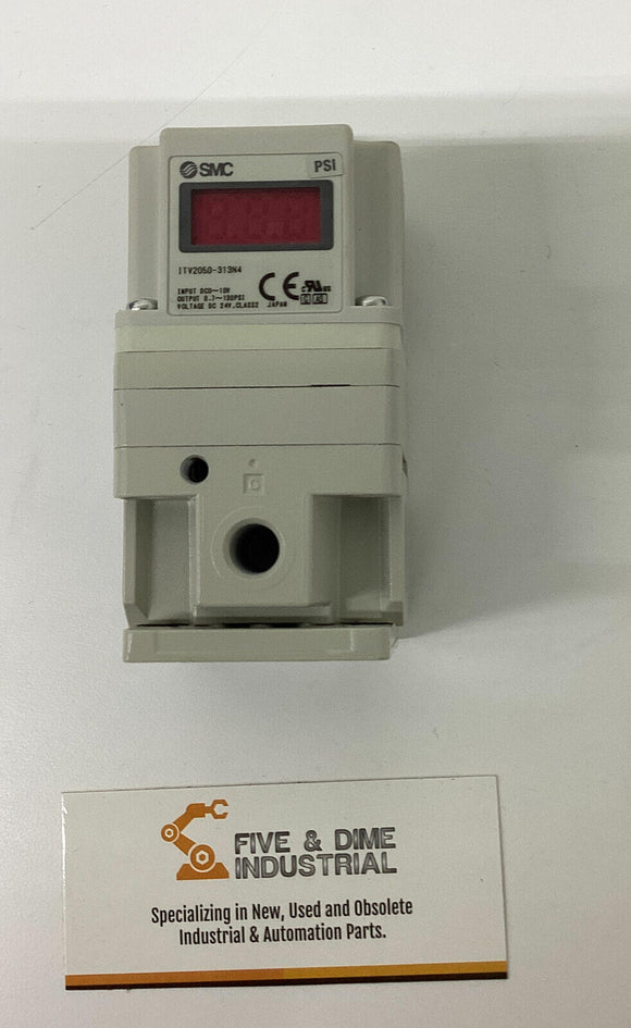 SMC ITV2050-313N4 Pressure Regulator  0.7-130 PSI