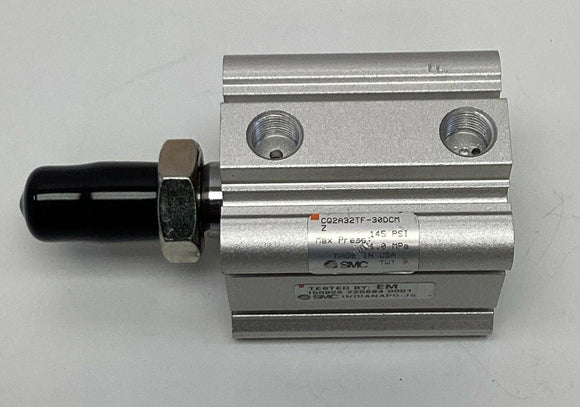 SMC CQ2A32TF-30DCMZ Double Acting Cylinder 32mm Bore x 30mm Stroke