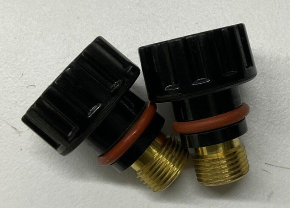 Radnor 57404 Short Back Cap for TIG Pkg of 2