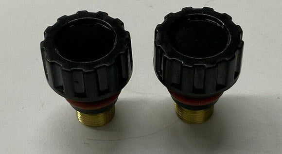 Radnor 57404 Short Back Cap for TIG Pkg of 2