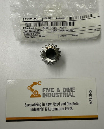 Fanuc A290-72222-X511 J5 J6 Motor Gear