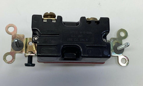 Hubbell CSB120CN Brown Commercial Switch, Single Pole, 20A