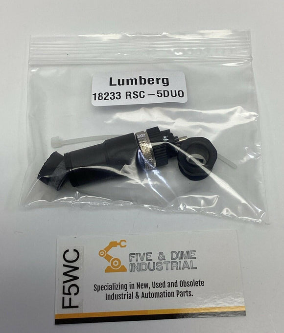 Belden Lumberg 18233 RSC-5/DUO M12, 5-Pin Male Circular Connector