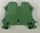 Weidmuller WDU-4  Green Feed through Terminal Blocks Lot of 10-4