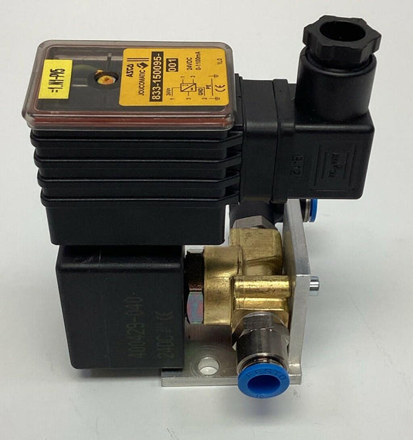 Asco Joucomatic SCG202A004V 24VDC Solenoid Pneumatic Valve
