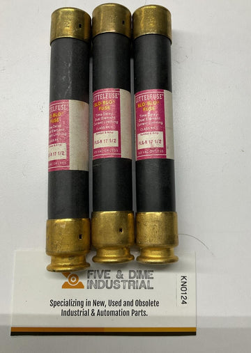 Littelfuse FLS-R-17-1/2  Time Delay Fuses Lot of 3