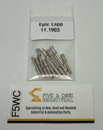 Epic Lapp 11.1903  2.5mm Silver Male Contacts 12-Pack