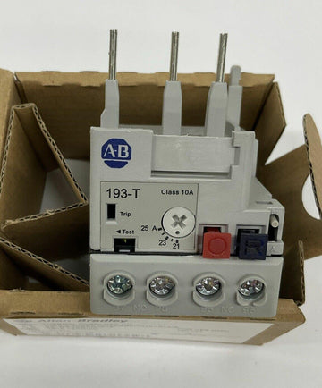 Allen Bradley 193-T1AA25 Thermal Overload Relay 0.16-0.25A - 0