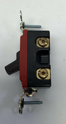 Hubbell CSB120CN Brown Commercial Switch, Single Pole, 20A-4