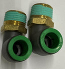 SMC KRL13-375  One Touch Flame Resistant Fitting (Lot of 2)-2