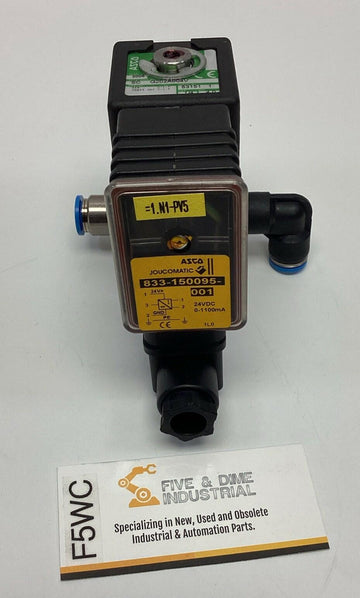 Asco Joucomatic SCG202A004V 24VDC Solenoid Pneumatic Valve
