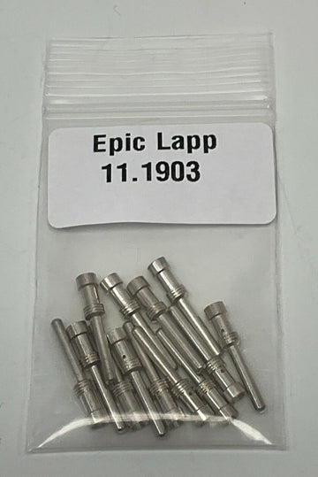 Epic Lapp 11.1903  2.5mm Silver Male Contacts 12-Pack - 0