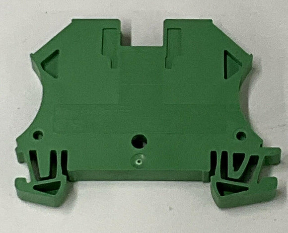 Weidmuller WDU-4  Green Feed through Terminal Blocks Lot of 10