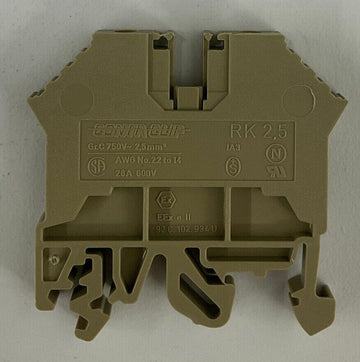 Conta-Clip RK2,5  Feed Through Terminal Blocks Lot of 10 - 0
