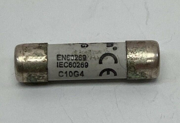 Bussmann C10G4 4-Amp Fuses, 500VAC, 10X38mm  2-Pack