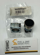 Siemens 3SB35000AA11 Black Push Button-1