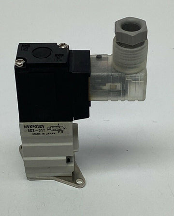 SMC NVKF332V-5DZ-01T 24VDC Solenoid Valve - 0