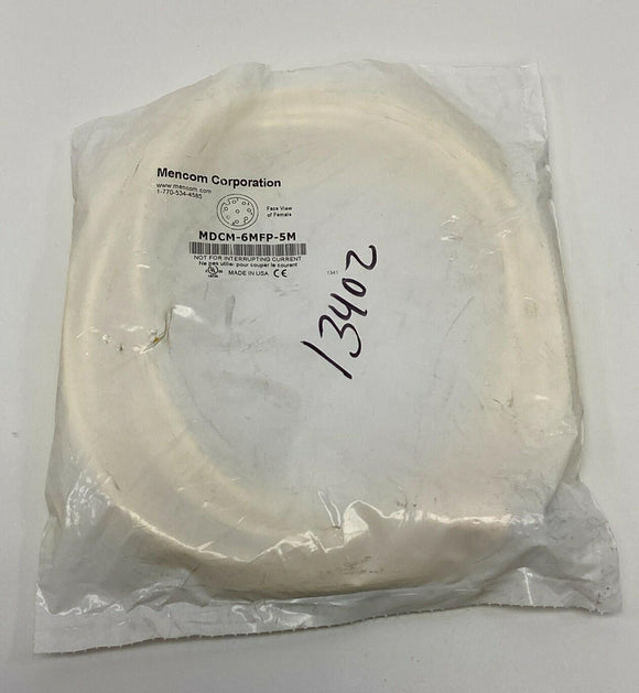 Mencom MDCM-6MFP-5M 8-Pole Female x 6-Pin Male Cable 5-Meter