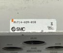 SMC VV714-02R-02B  4-Bank Valve Manifold-3