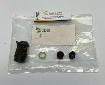 Amphenol PT06E12-8S-SR 8-Pole Female Circular Plug, Solder Cup