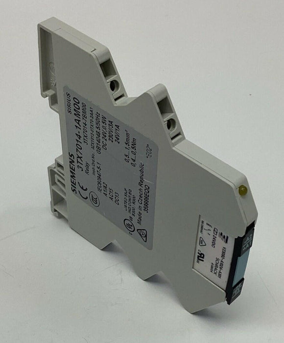 Siemens 3TX7014-1AM00 DIN Mount with Schrack V23092-A1024-A301 Relay