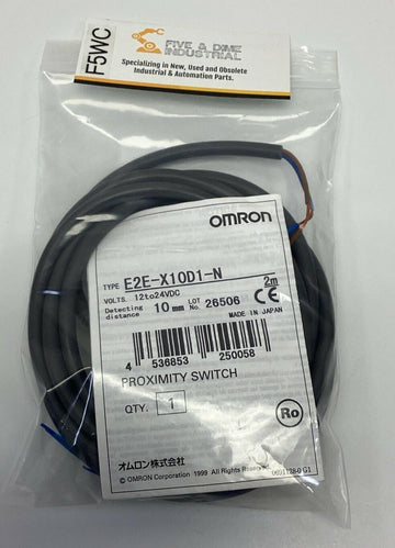 Omron E2E-X10D1-N Proximity Sensor Switch Sense: 10mm  12-24VDC